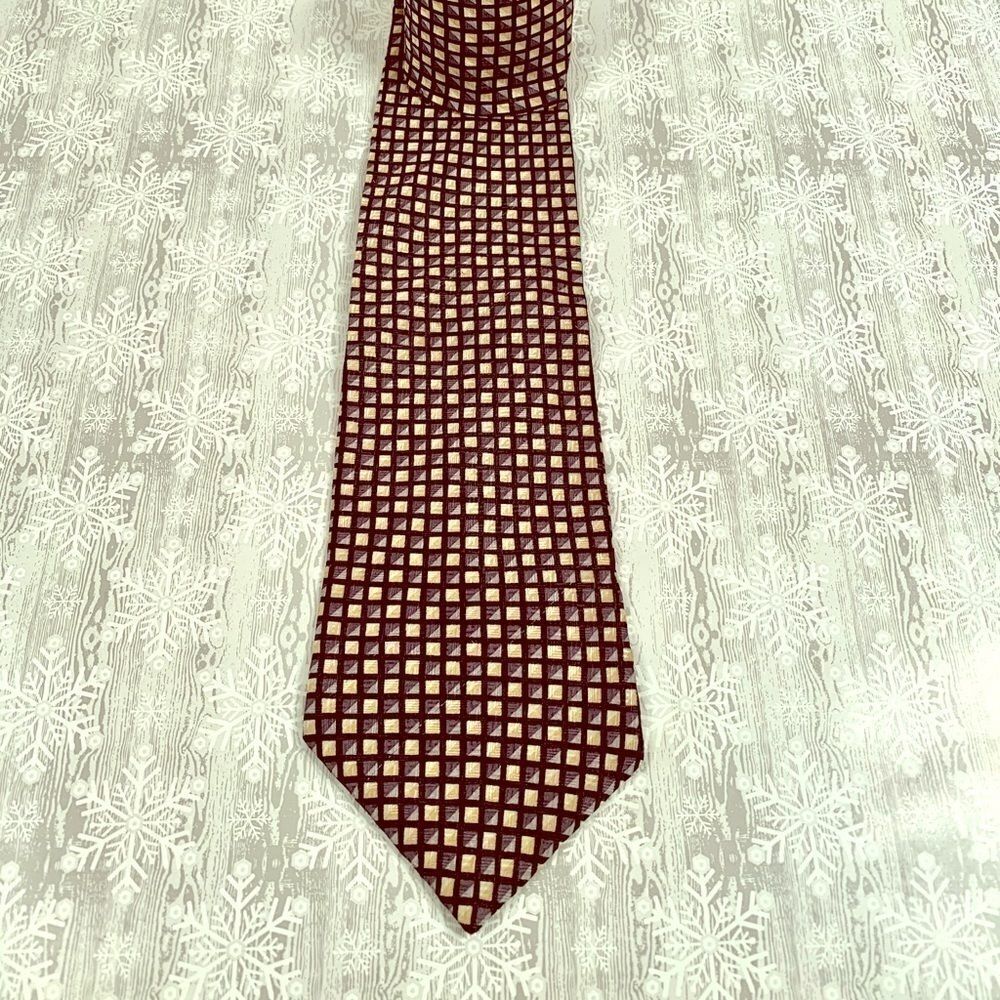 SILK TIE by GEOFFREY BEENE 61” - Picture 2 of 4
